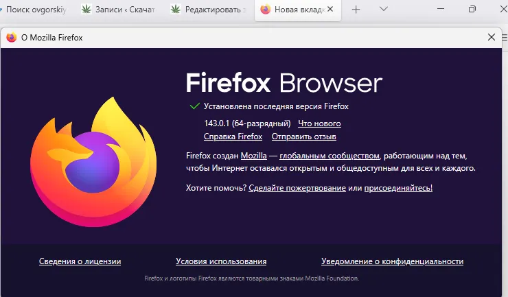 firefox browser 143
