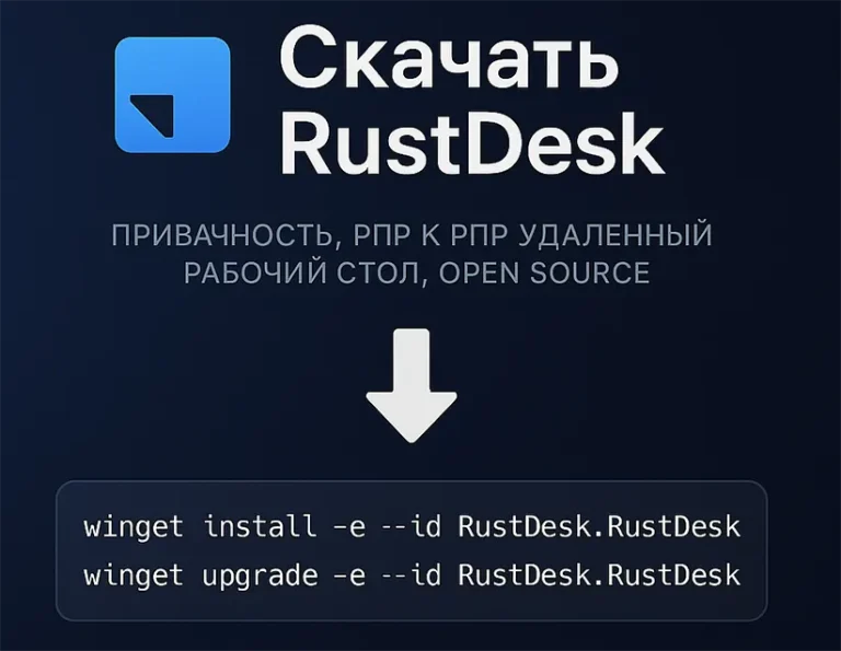 Логотип RustDesk