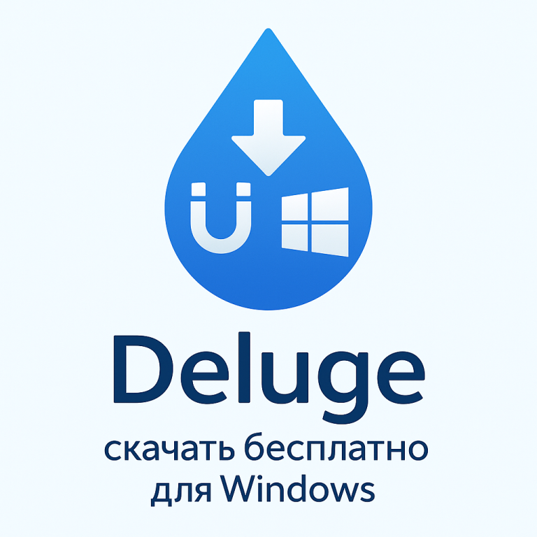 Логотип Deluge