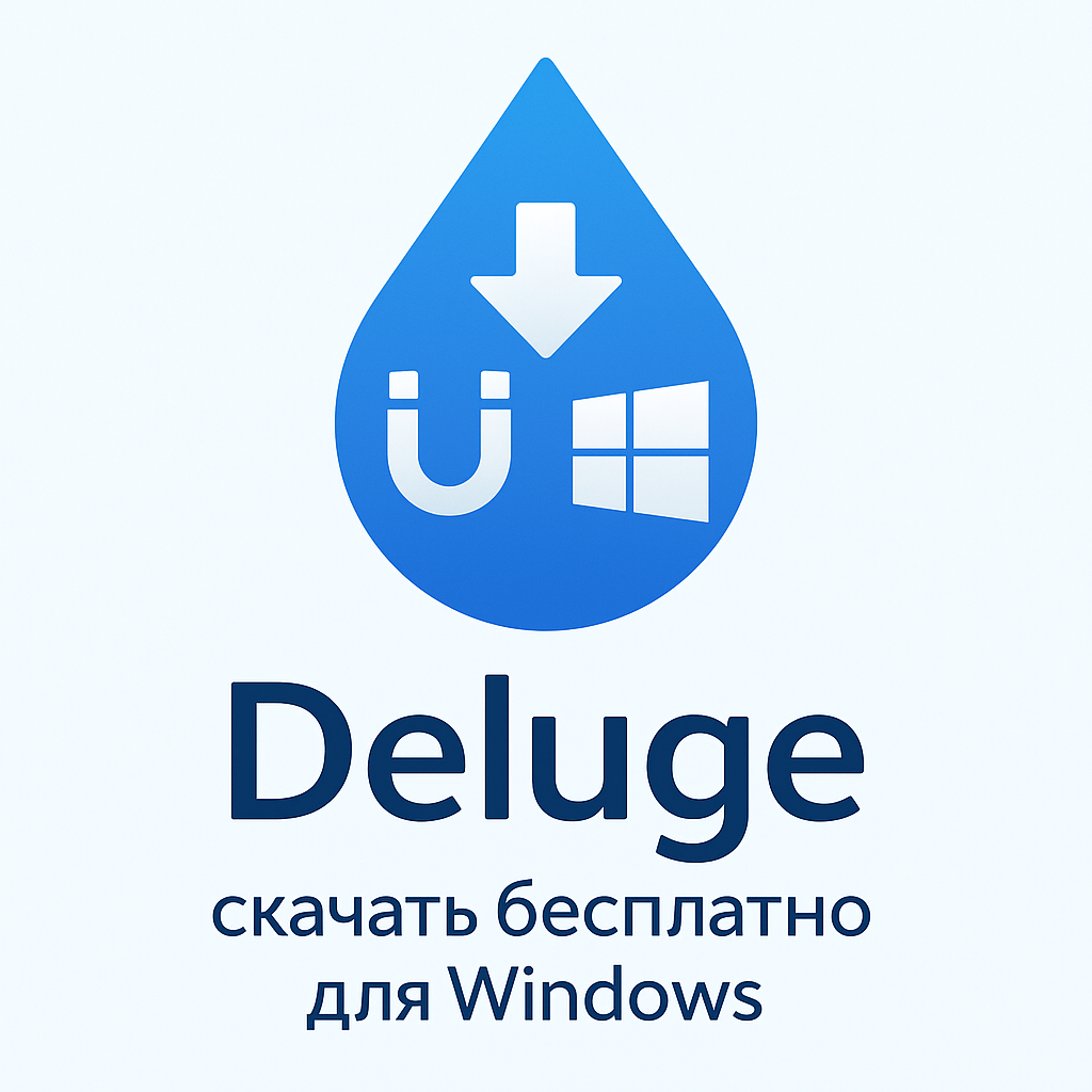 Логотип Deluge